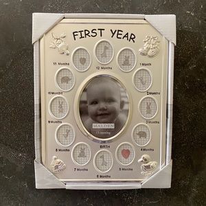 Baby First Year Photo Frame
